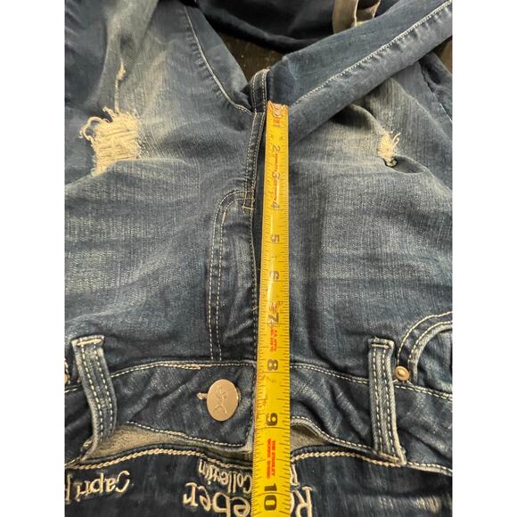 Resfeber Roma Collection Capri Jeans 12 distressed - Picture 9 of 11